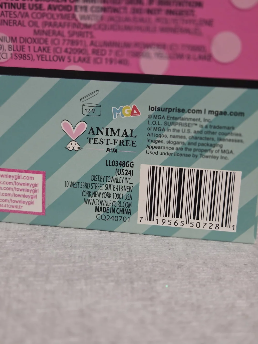 L.O.L. Surprise! Nail & Body Art Set - Pink